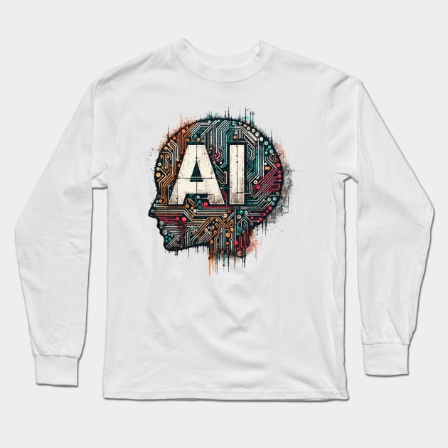 AI Long Sleeve T-Shirt by Vehicles-Art